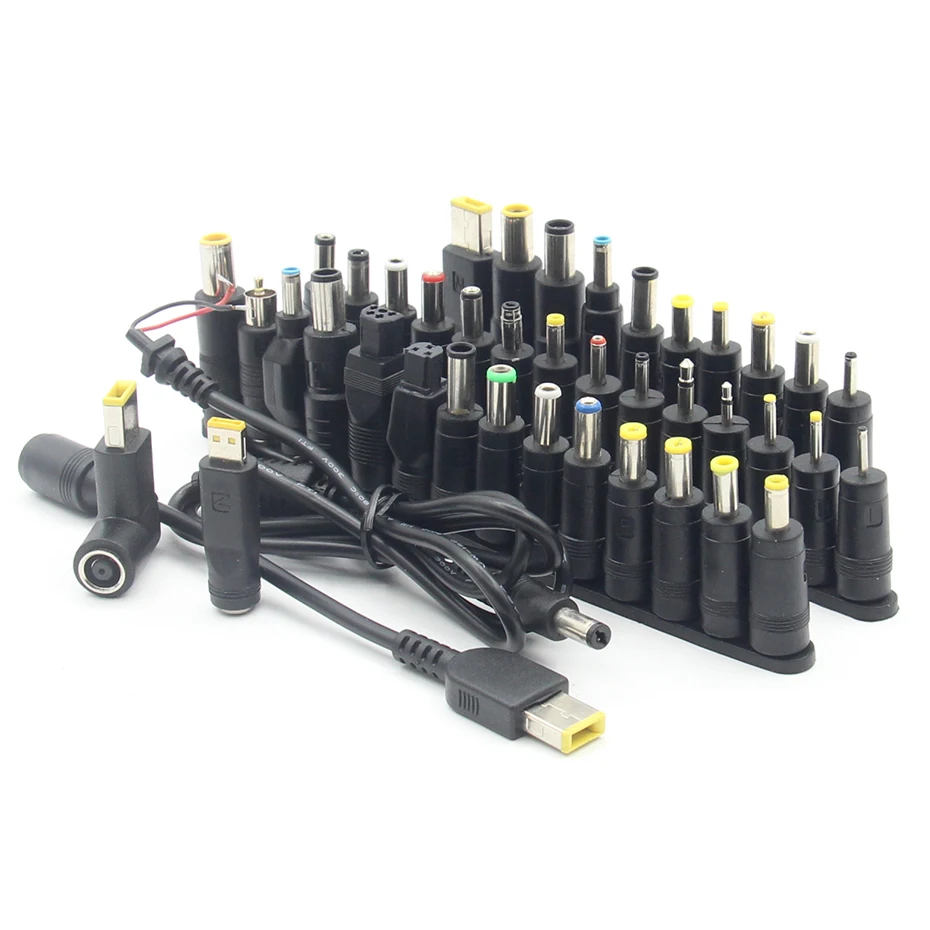 

Universal Laptop DC Power Supply Adapter Connector Plug AC DC conversion head Jack Charger Connectors Laptop Power Adapter