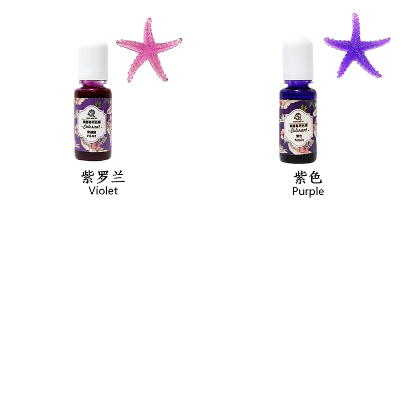 QIAOQIAODIY 10ML Epoxy Resin Pigment UV Resin Coloring Dye Colorant Resin Pigment DIY Handmade Crafts Art Sets 14 Colors