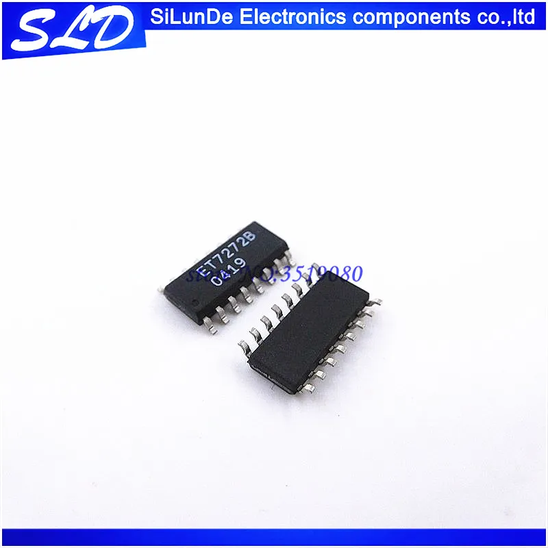 

Free Shipping 5pcs/lot ET7272B-LF ET7272B QUAD DIFFERENTIAL LINE DRIVER IC SOP-16 new and Original