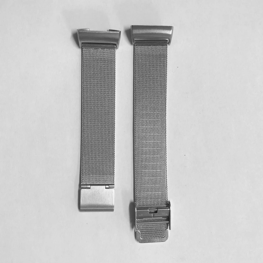 Metal Wrist Strap Band for Fitbit Charge 3 4 Wristband Milanese Stainless Steel Replace Bracelet | Электроника
