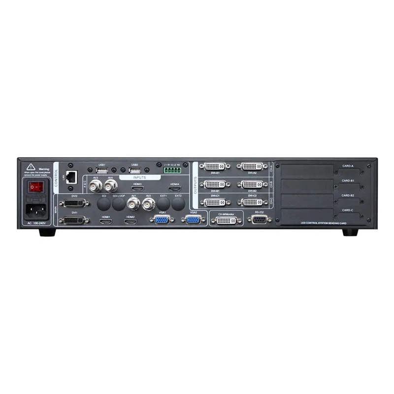 Professional Asynchronous Led Video Processor Six Windows For Stage Reanl Events Performance Big Screen AMS SC359|Запчасти к