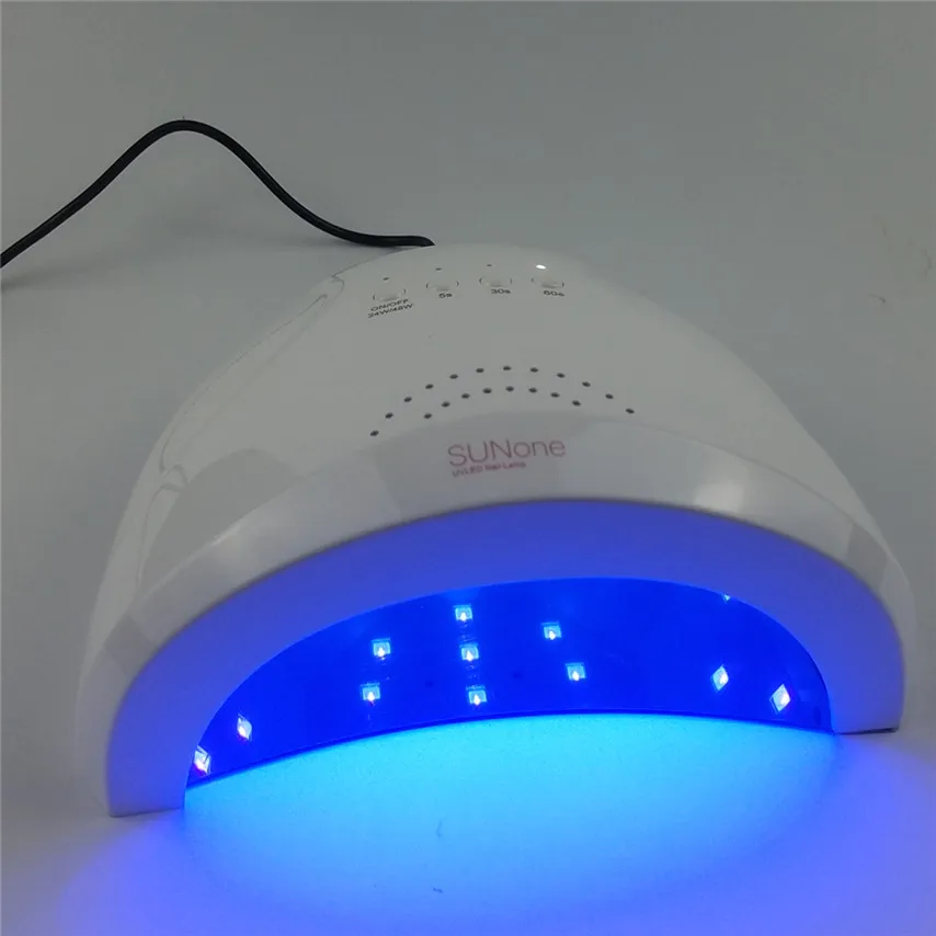 Лампа sun one уф/Led профессиональная для сушки гель-лака сушилка ногтей белый свет
