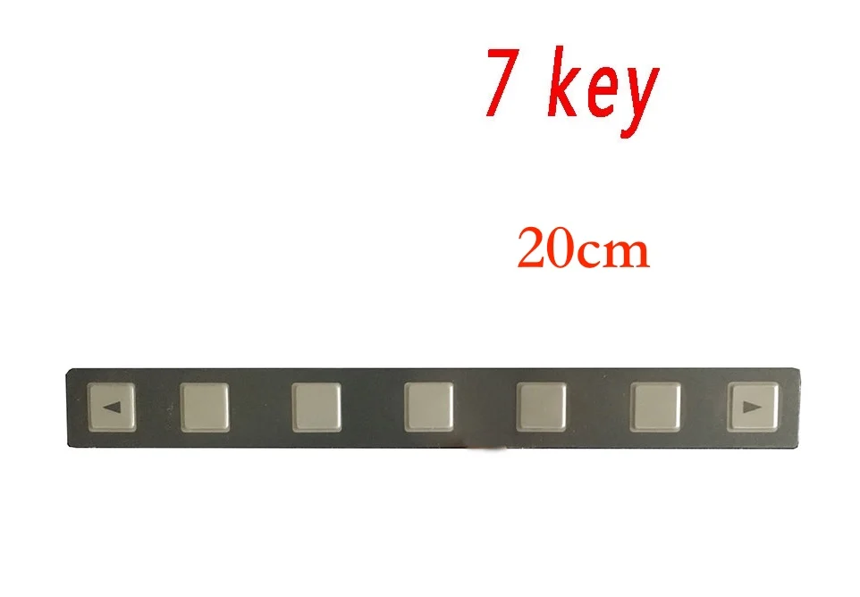 7 key 20 cm A98l-0001-0519 ЧПУ ичм мембраны кнопок клавиатуры для Fanuc машины оператора Панель 7 ключ или 12 ключ, Дешевые - Цвет: 7 key 20 cm
