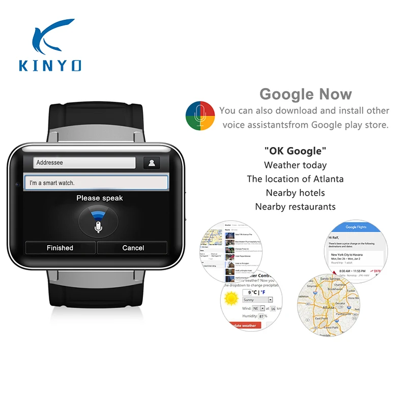Смарт часы с Bluetooth 2 дюйма MTK6572 512 МБ ОЗУ 4 Гб ПЗУ GPS|Смарт-часы| |