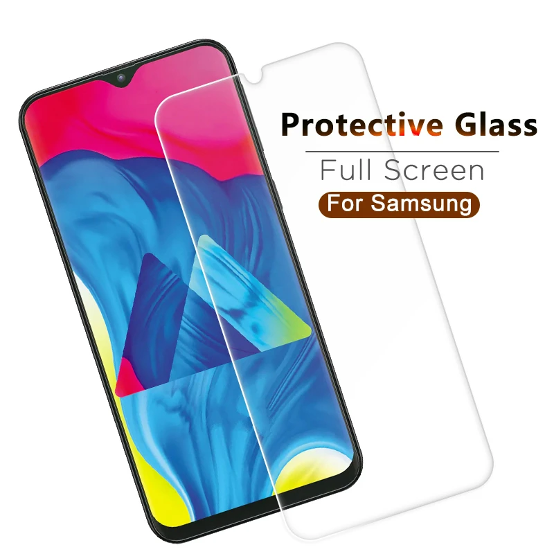 Защитное стекло 9H для Samsung Galaxy A30 A50 A70 M10 M30 защита экрана A9s A9 2019 A7 A6 A8 Plus 2018 пленка из
