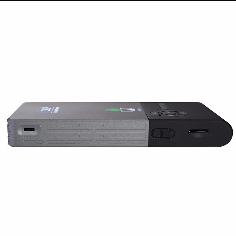 С2 Мини Smart LED Проектор DLNA Android 4.4 Wi-Fi Bluetooth DLP 1080 P Домой Proyector Поддержка AirPlay Miracast 2017