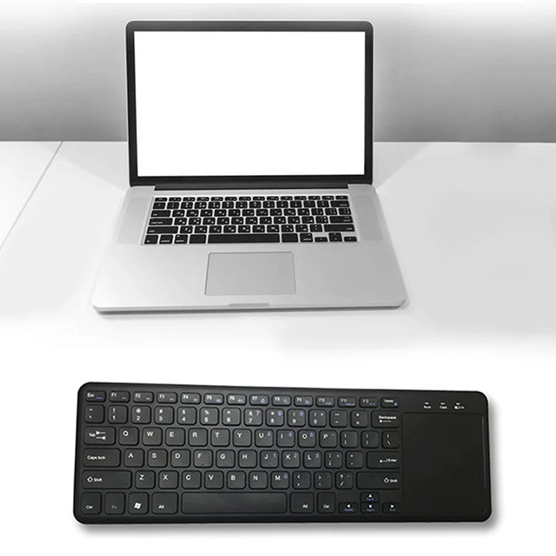 2 4 ГГц сенсорная Беспроводная клавиатура для Windows PC ноутбука ios pad Smart TV HTPC IPTV Android