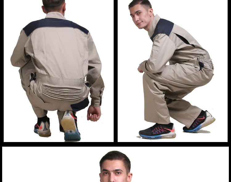 Men cotton coverall workwear suit mining work wear overalls Plus Size mechanic carpenter repairman Siamese overalls 2019New