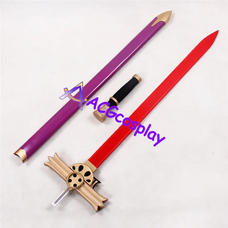 ACGcosplay Seraph of the End Mikaela Hyakuya Sword with Sheath prop Cosplay Prop PVC made | Costume Props