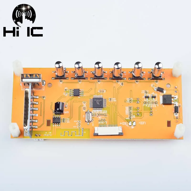 Беспроводной Bluetooth аудио приемник MP3 WAV WMA декодер плата DAC модуль USB TF радио для