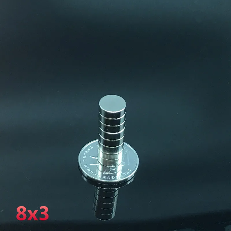 100 шт. неодимовый магнит сильный редкоземельный s NdFeB постоянный круглый