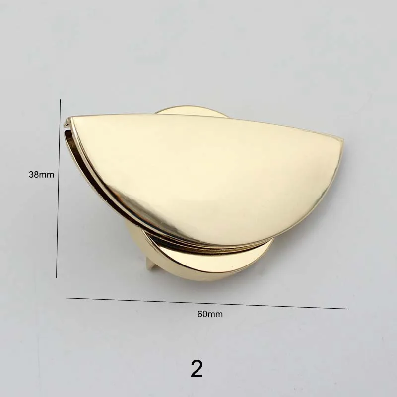 2 light gold Замки ассортимент ремонтных сумок, 1 шт. замок ремонт вашего кошелька, замок для экономии дамских сумок, ремонт женских личных сумок кошелек - Цвет: 2 light gold