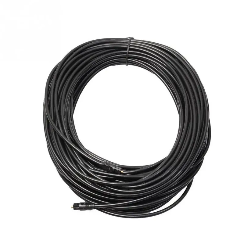 

Digital Optical Audio Cable Toslink Gold Plated 1m 1.5m 2m 3m 5m 10m 15m 20m SPDIF MD DVD Gold Plated Cable