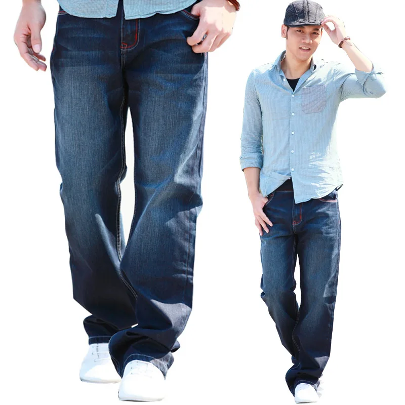 Джинсы мужские хлопковые в стиле ретро большого размера 48|brand jeans men|fashion menjean brands men