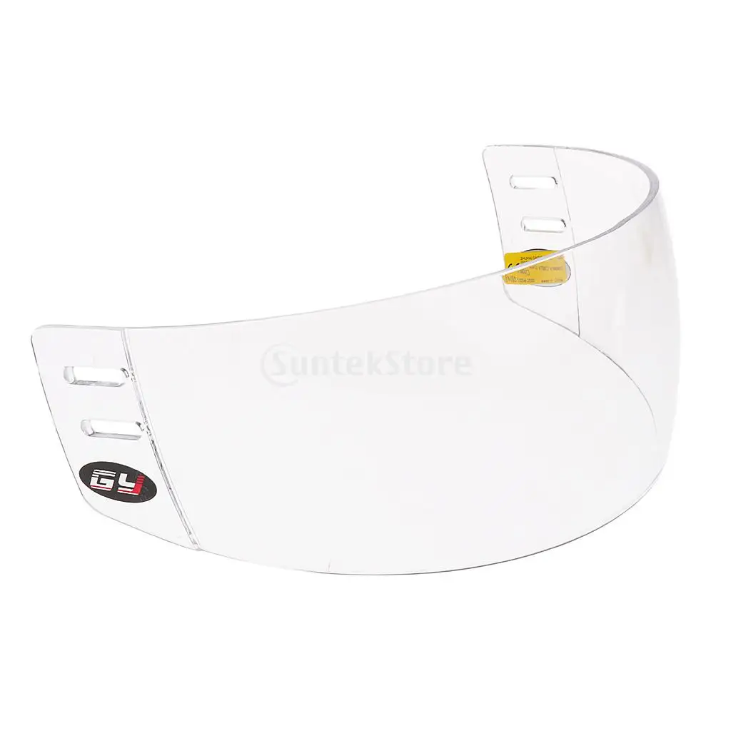 CE Approved Anti-fog Anti-scratch Ice Hockey Visor Shield with Mounting Hardware Plus Dustproof Helmet Equipment Storage Bag | Спорт и