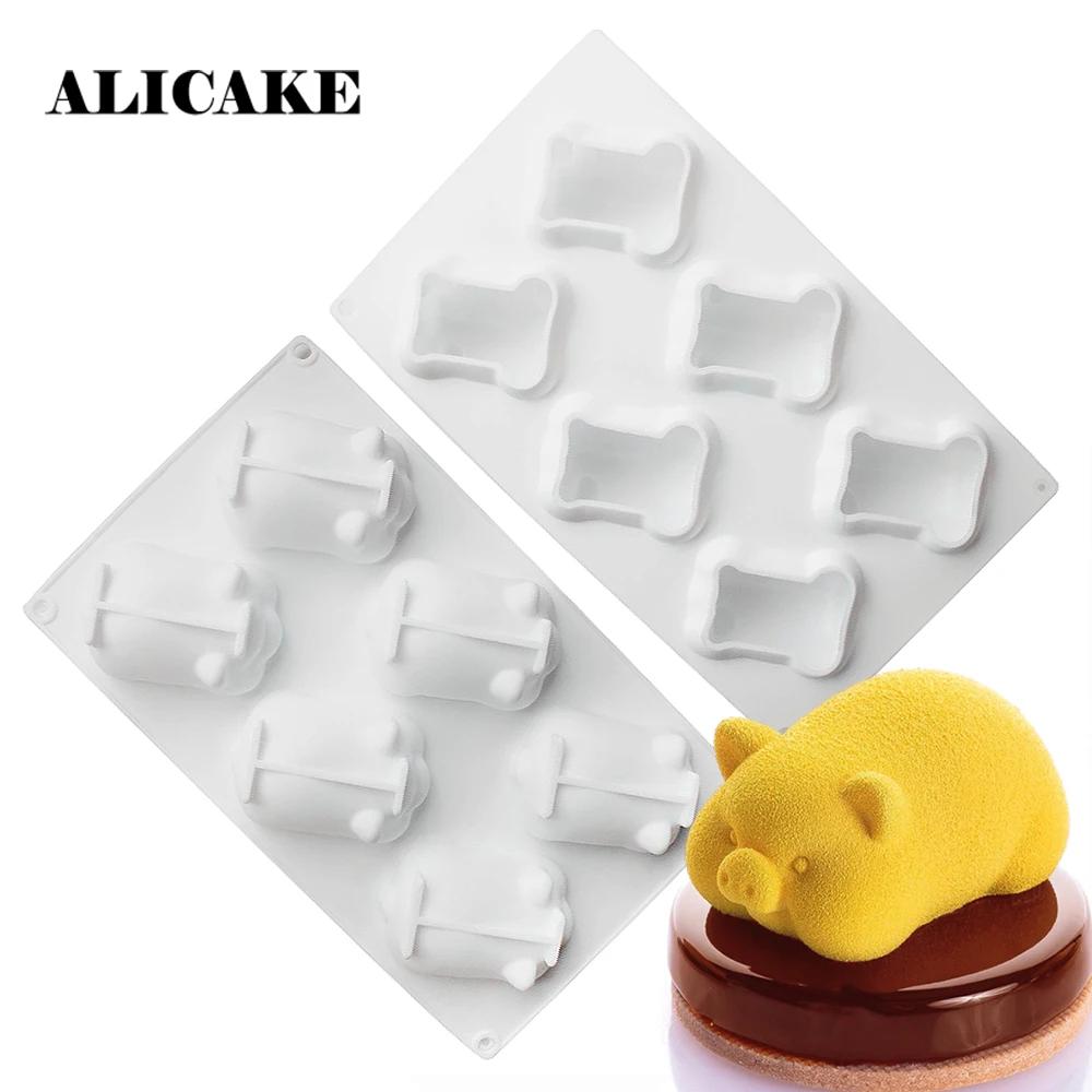 Форма силиконовая для торта 3D формочка мастики шоколада желе выпечки