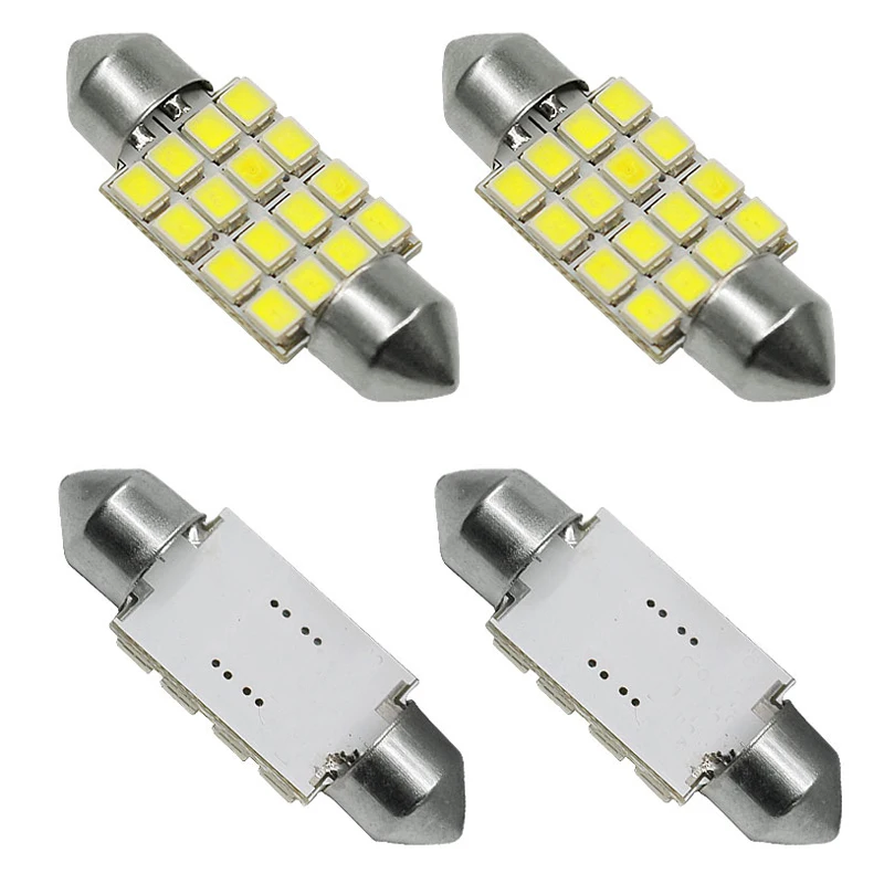1 шт. гирлянда 31 мм светодиодный купольный светильник 16 SMD 3528 Светодиодная лампа