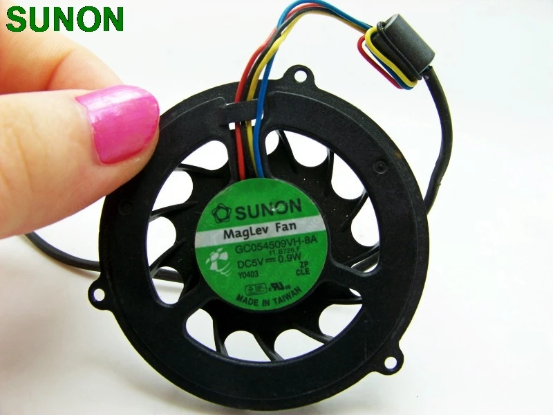 

For Sunon GC054509VH-8A DC 5V 0.9W 4 -pin notebook turbofan