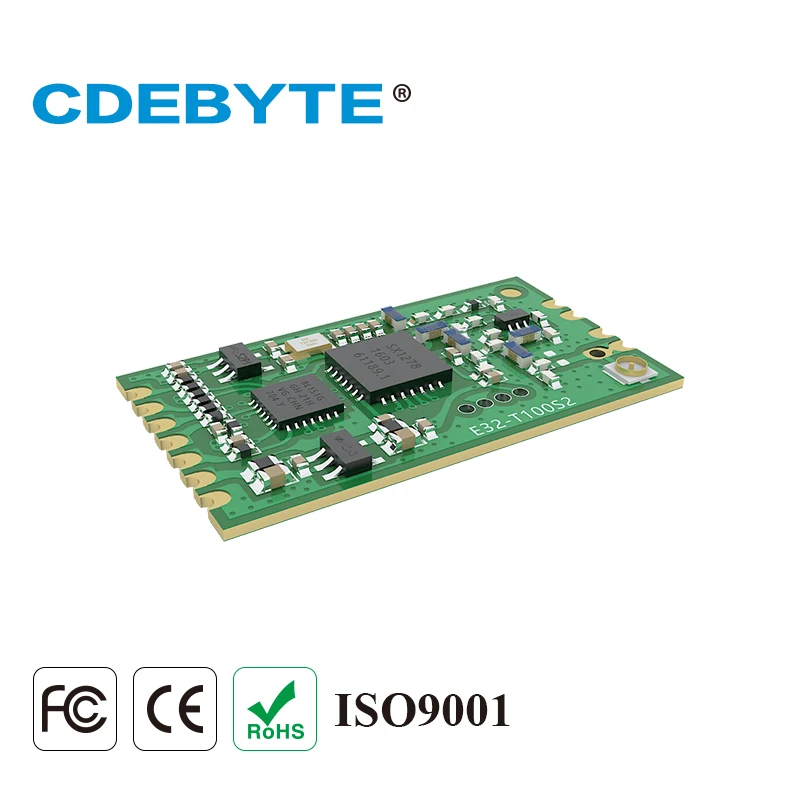 E32 433T20S2T Lora большой диапазон SX1278 433 МГц 100 мВт IPX печать антенна отверстия uhf
