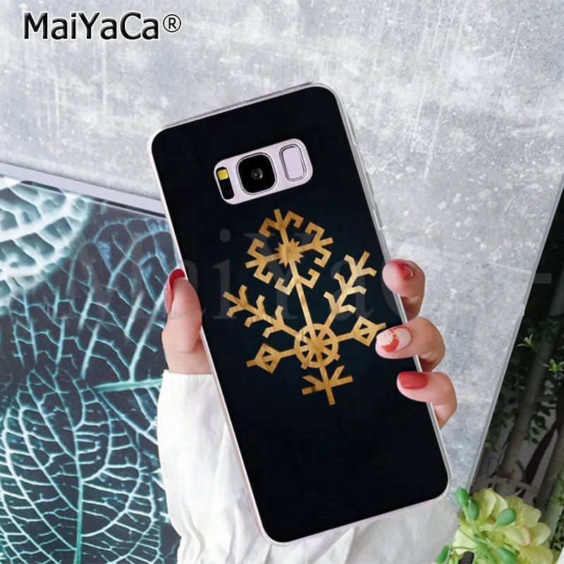 MaiYaCa латышское этническое солнцезащитное дерево Austras Koks для телефона мягкий