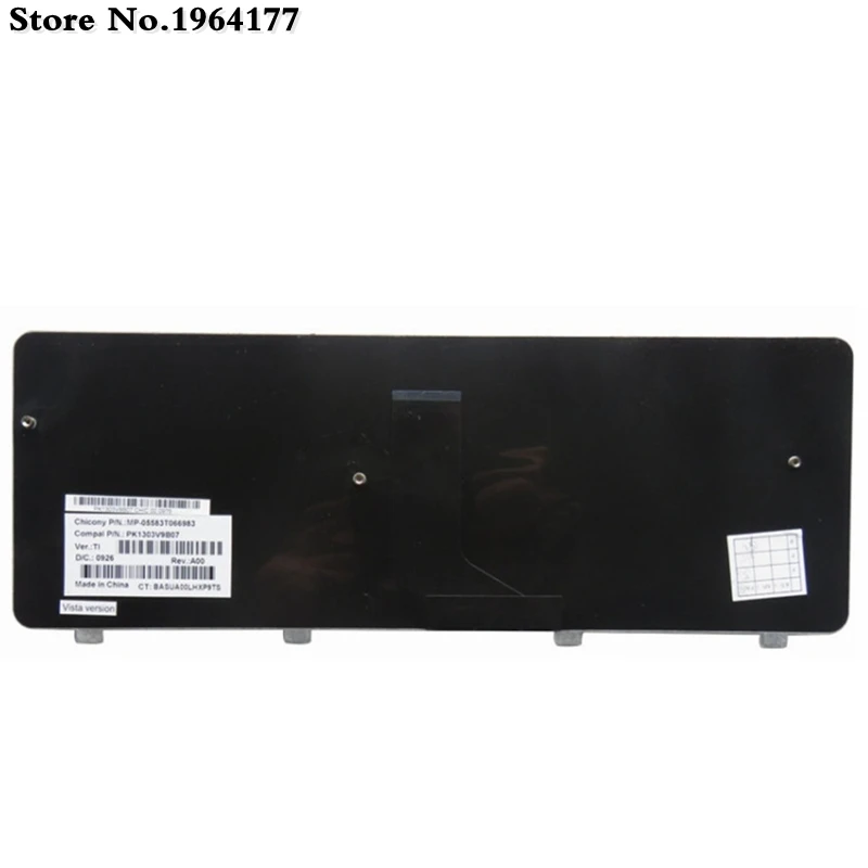 US для HP Pavilion DV4-1000 DV4-1103TX DV4-1020 1428 DV4-1100 английская клавиатура ноутбука черного цвета