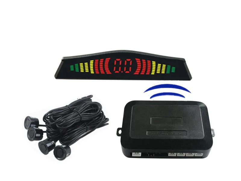 Бесплатная доставка беспроводной светодиодный датчик парковки Система помощи