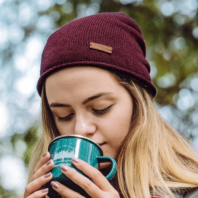 Naturehike шерстяная шапка зимняя вязаная теплая уличная шапки пеший Туризм Кемпинг