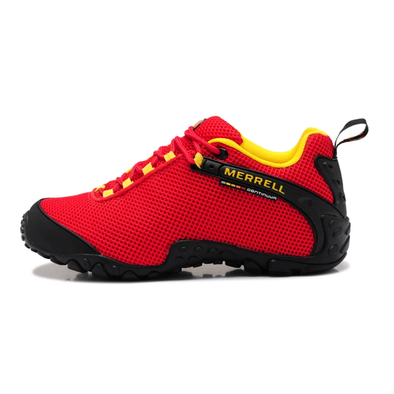 Оригинальный Merrell Для мужчин дышащая Отдых Открытый спорт сетки Треккинговые