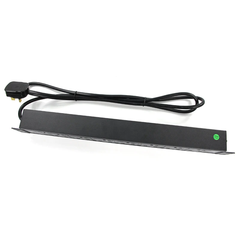 Экспорт Rack PDU специальный разъем все бронзовые 13A 7 единиц 19 дюймов 1.5U алюминиевый