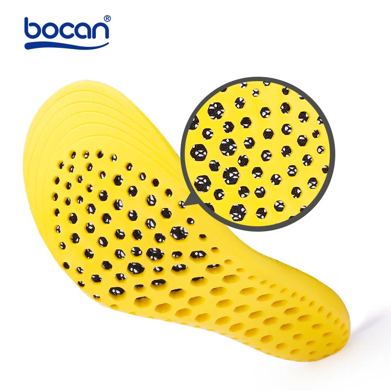 Insoles arch support top quality orthopedic for flat foot sweat absorbing inerts anti-slip comfortable for men and women
