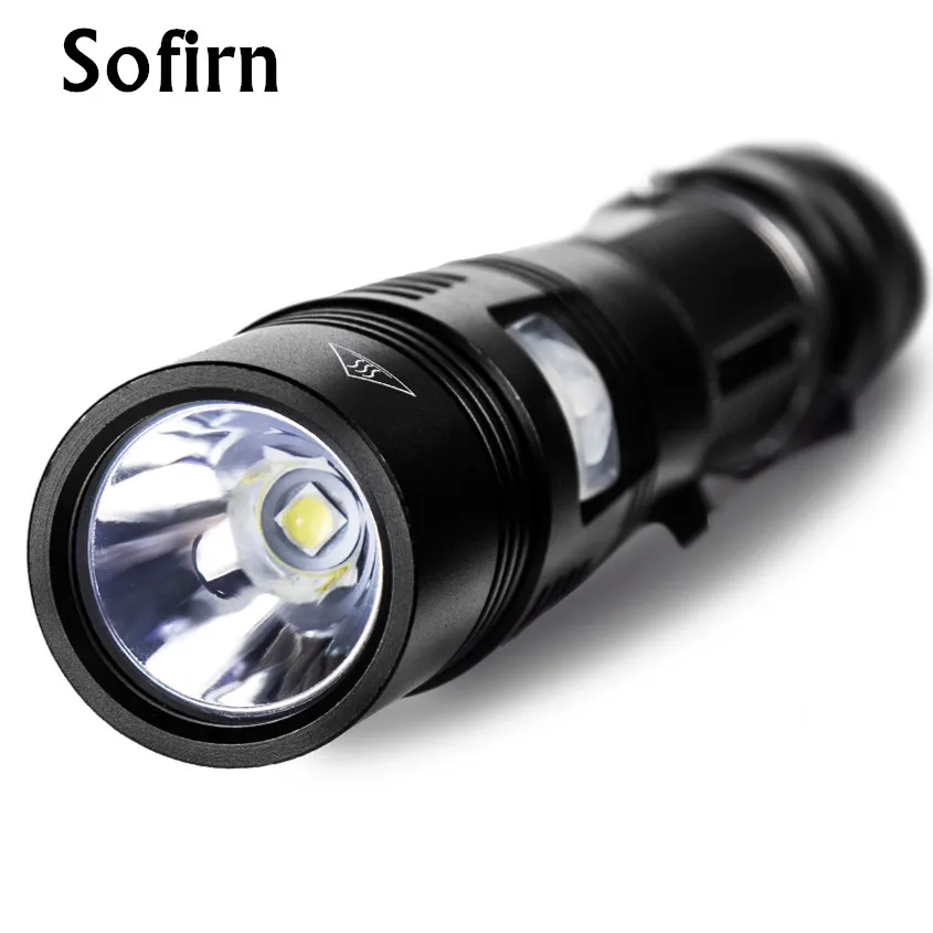 Sofirn SP30A комплект Перезаряжаемый USB светодиодный фонарик 18650 высокой мощности Cree XPL