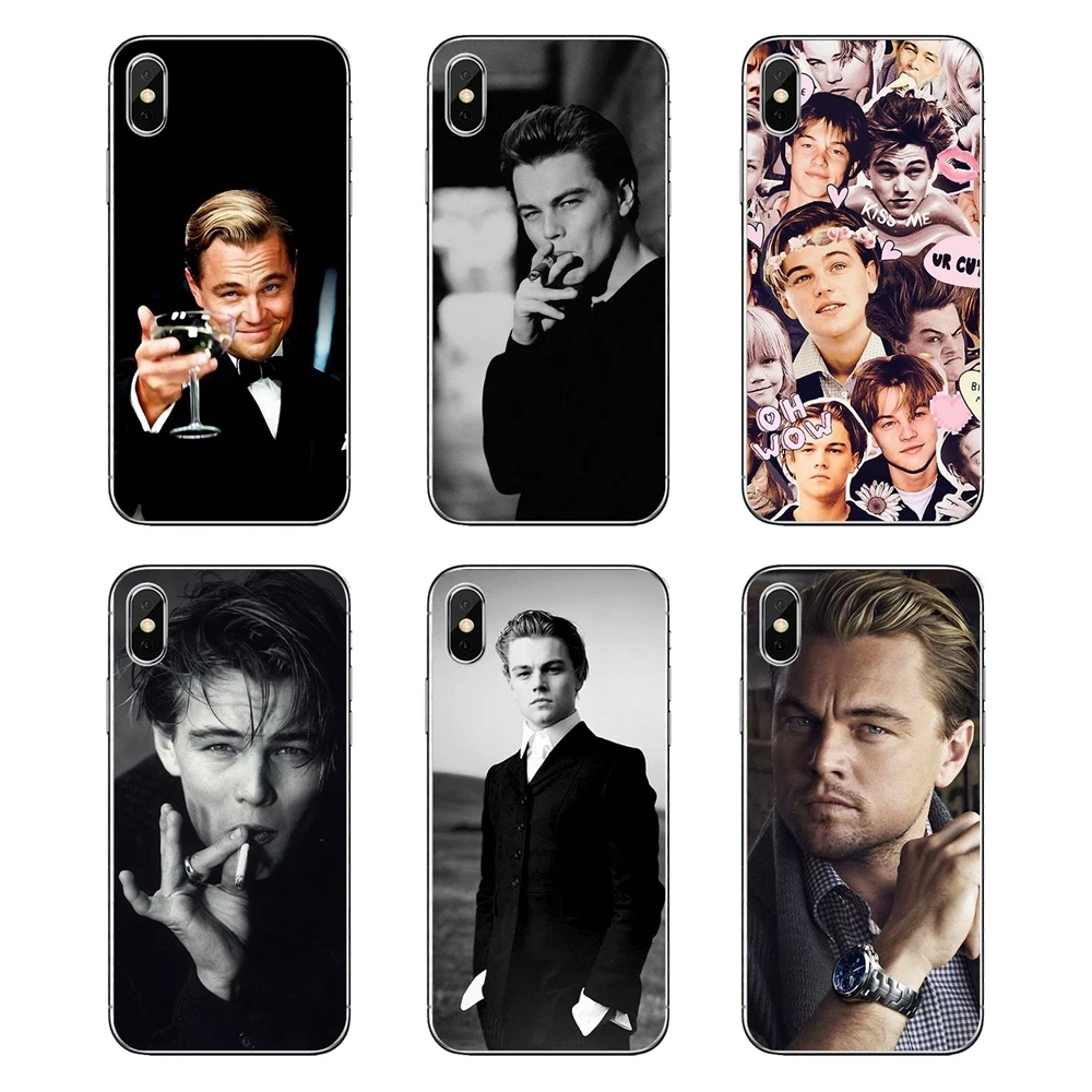 Phone Skin Case Leonardo Dicaprio Young White Swan Portrait For Huawei P20 Lite Nova 2i 3i 3 GR3 Y6 Pro Y7 Y8 Y9 Prime 2018 2019 |