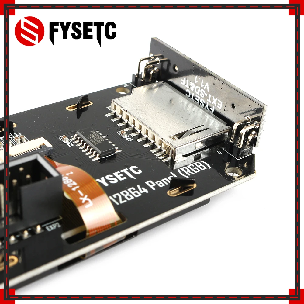 2 шт. Mini12864 SD Модуль расширения внешнего кард ридер разъем адаптера Card Reader для мини