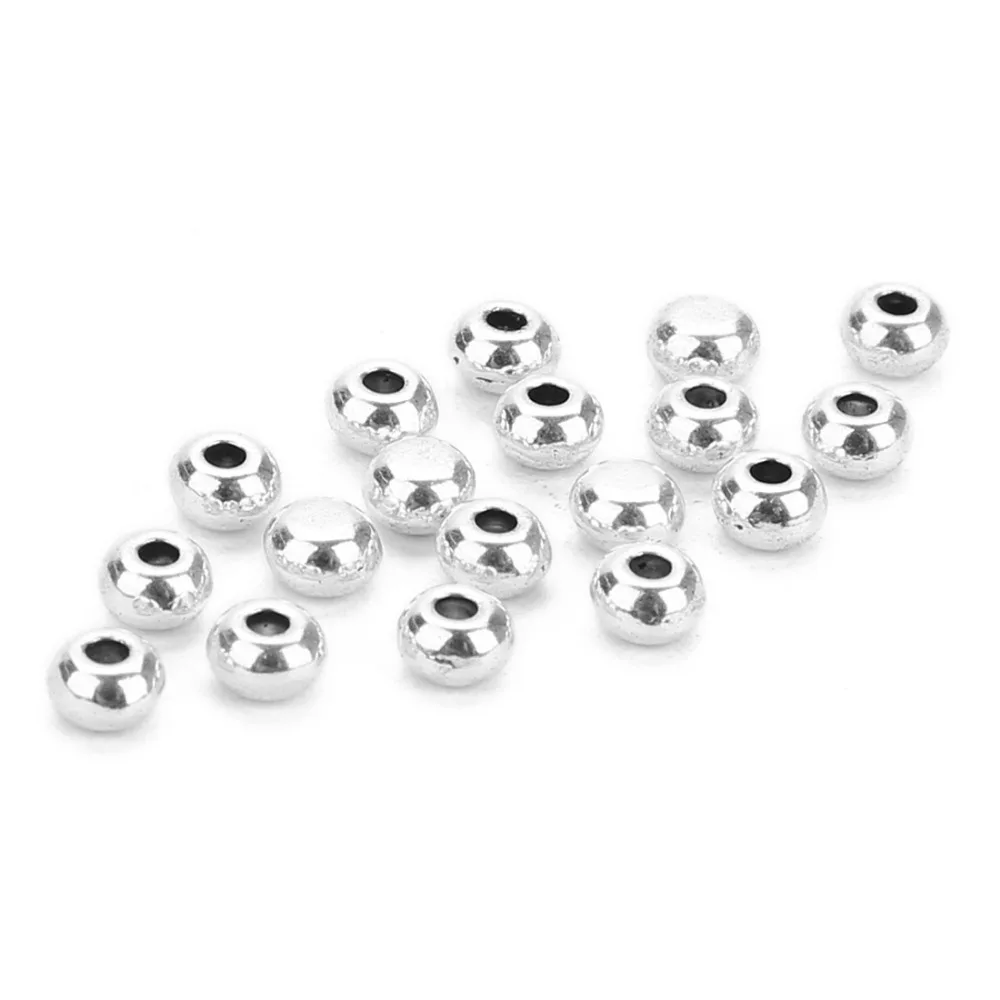 SAUVOO 200pcs/lot Antique Silver Color Bracelets Crimp End Caps Clasps Fit 2.5mm Round Leather Cord Diy Jewelry Making Findings | Украшения