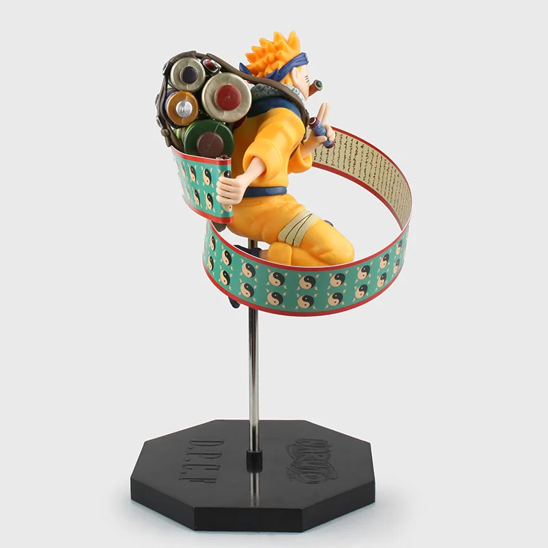 Huong Аниме Наруто 26 см Uzumaki ПВХ фигурка игрушка коллекция Brinquedos модель игрушки