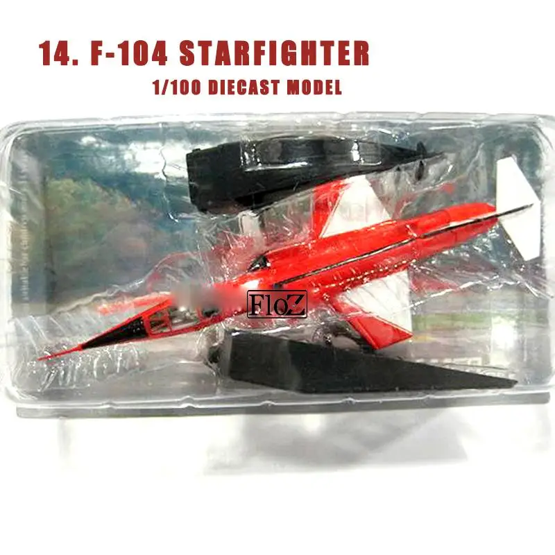 14. F 104 Starfighter 1/100 литой под давлением самолет модель самолета Амер| |