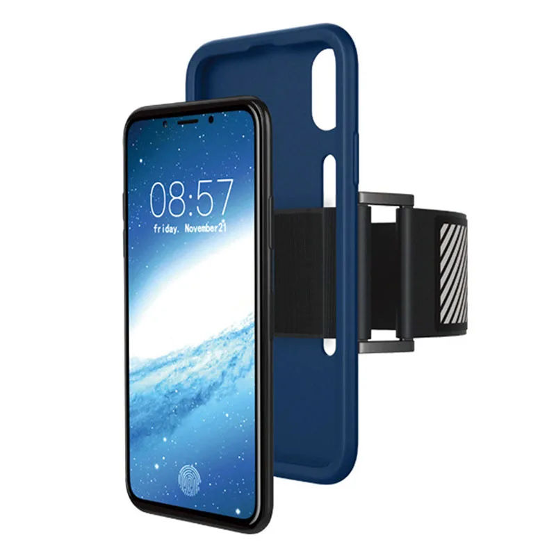 Eagwell 2 в 1 съемная спортивная повязка на руку чехол для телефона сумка iPhone X бега