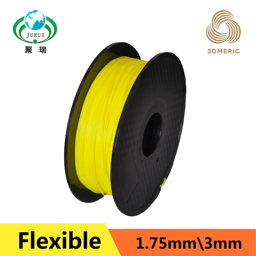 Эластичные мягкие 3D принтеры Muti color 1 75 мм Гибкая нить для MakerBot/RepRap/UP/Mendel|flexible