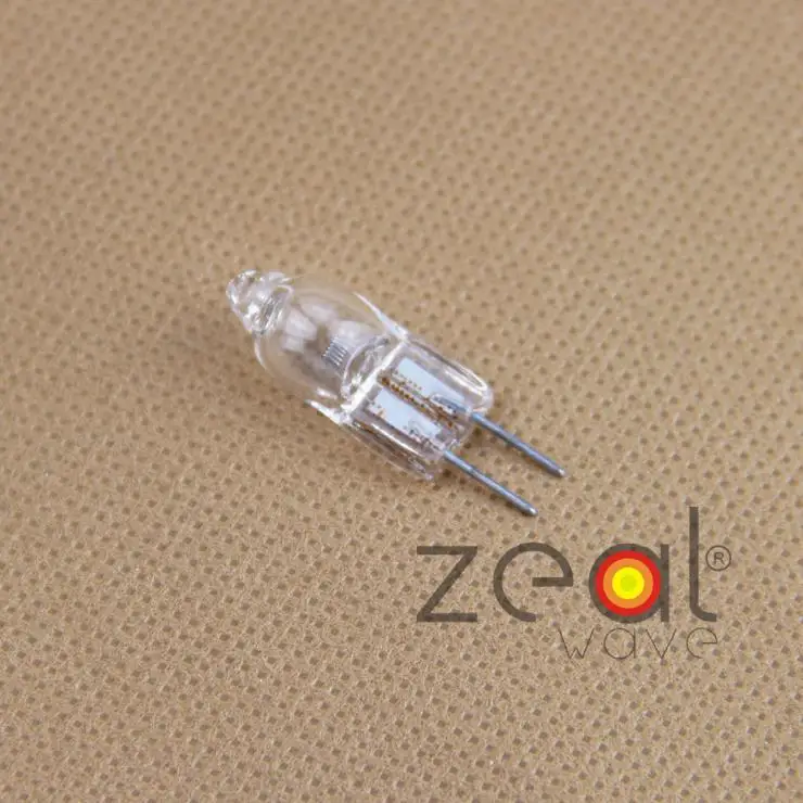 10pcs/Lot Projection Lamp 12V 100W For PH, 7023 GY6.35, 409812, Microscope Collimator, PH 12V100W GER, FCR A1/215 Halogen Bulb