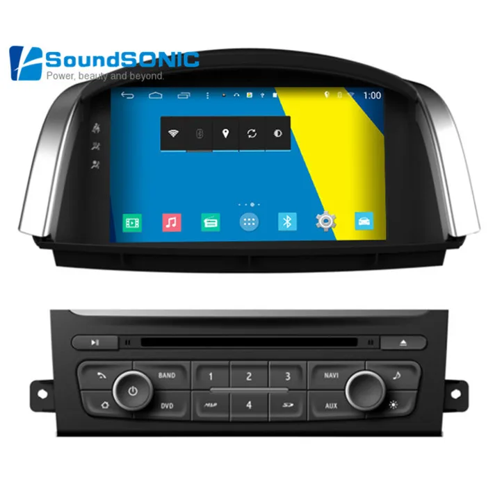 Для Renault Koleos Android 4.4 Авто Радио Automotivo GPS навигационной автомобильный DVD