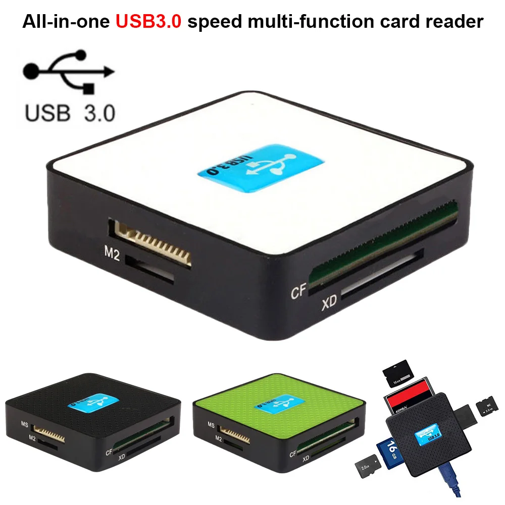 USB 3 0 устройство для чтения карт памяти многофункциональный высокоскоростной SD TF