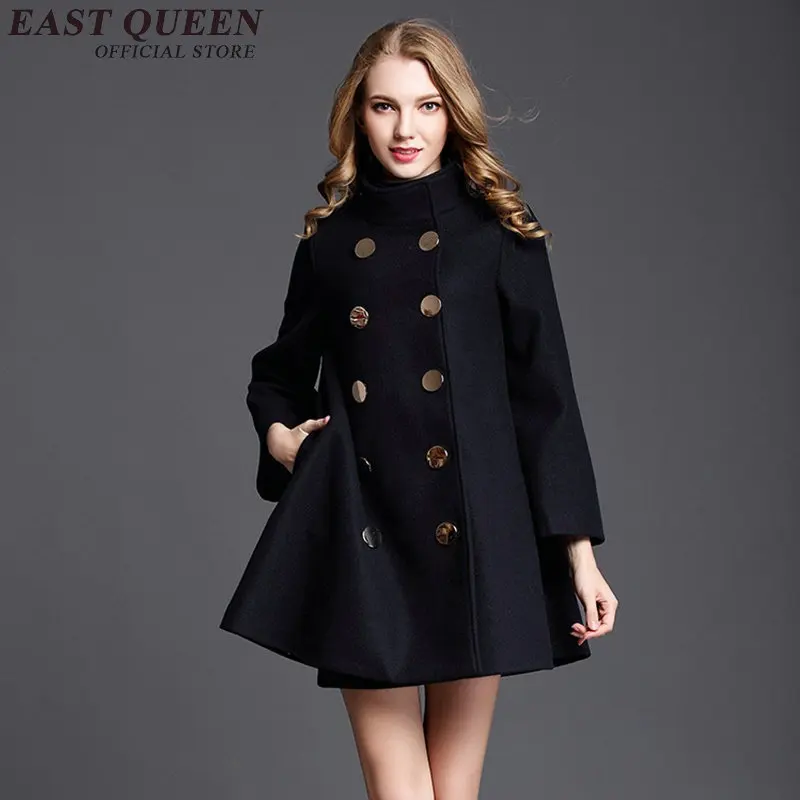 

Пальто для женщин двубортный плащ Casaco Feminino Abrigos Mujer, осенняя верхняя одежда AA2963 Y