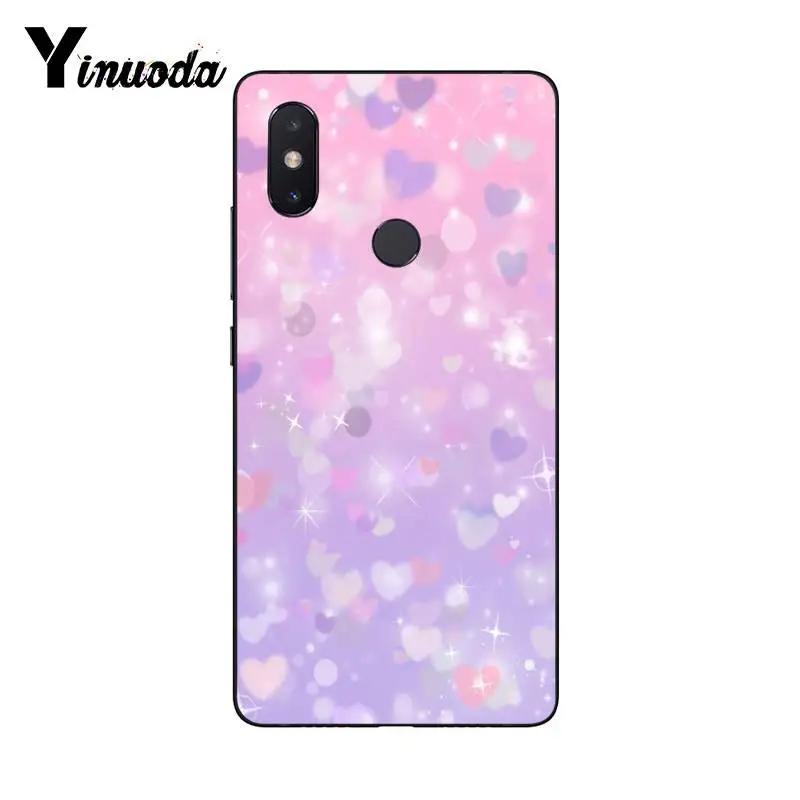 Яркий блестящий чехол Yinuoda с рисунком Стильный дизайнерский для телефона Xiaomi Mi 6