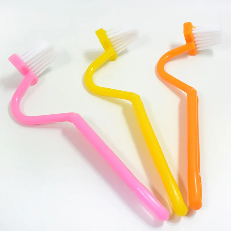 

1Pcs S Shape Toilet Cleaning Brush Portable Toilet Brush Scrubber Curved Clean Side Bending Handle Corner Brush Drop shipping