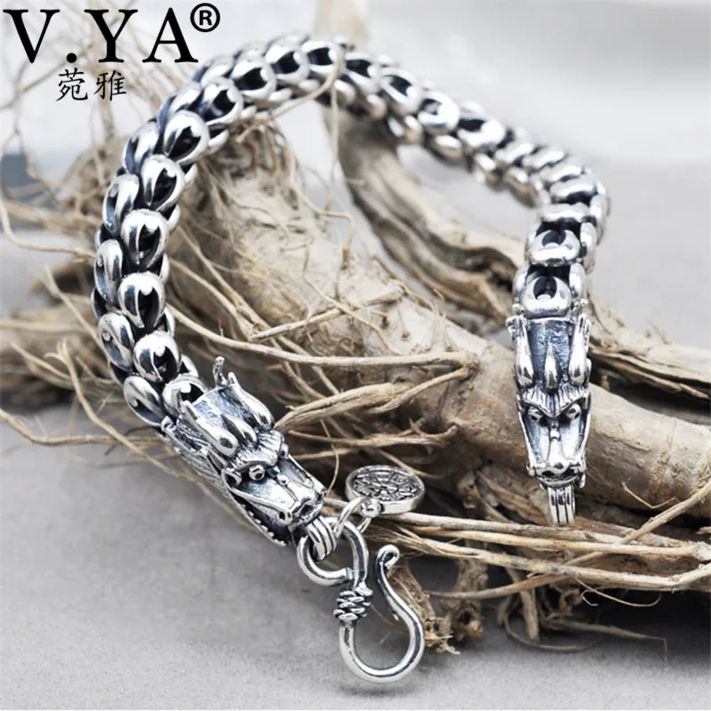 Мужской и женский браслет из серебра 100% пробы толщина 5 7 мм|bracelet fox|bracelet gpsbracelet blank |