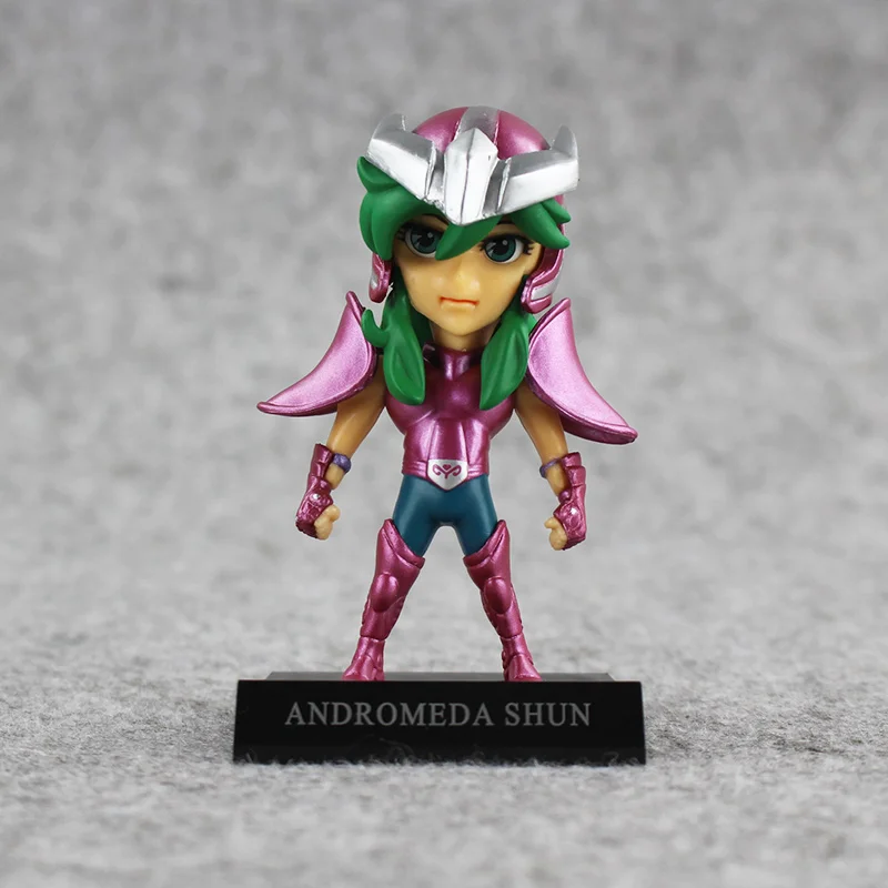 5 шт./лот Seiya фигурка Cygnus Hyoga Единорог Jabu Дракон ширю Андромеда Шун Пегаса Масами