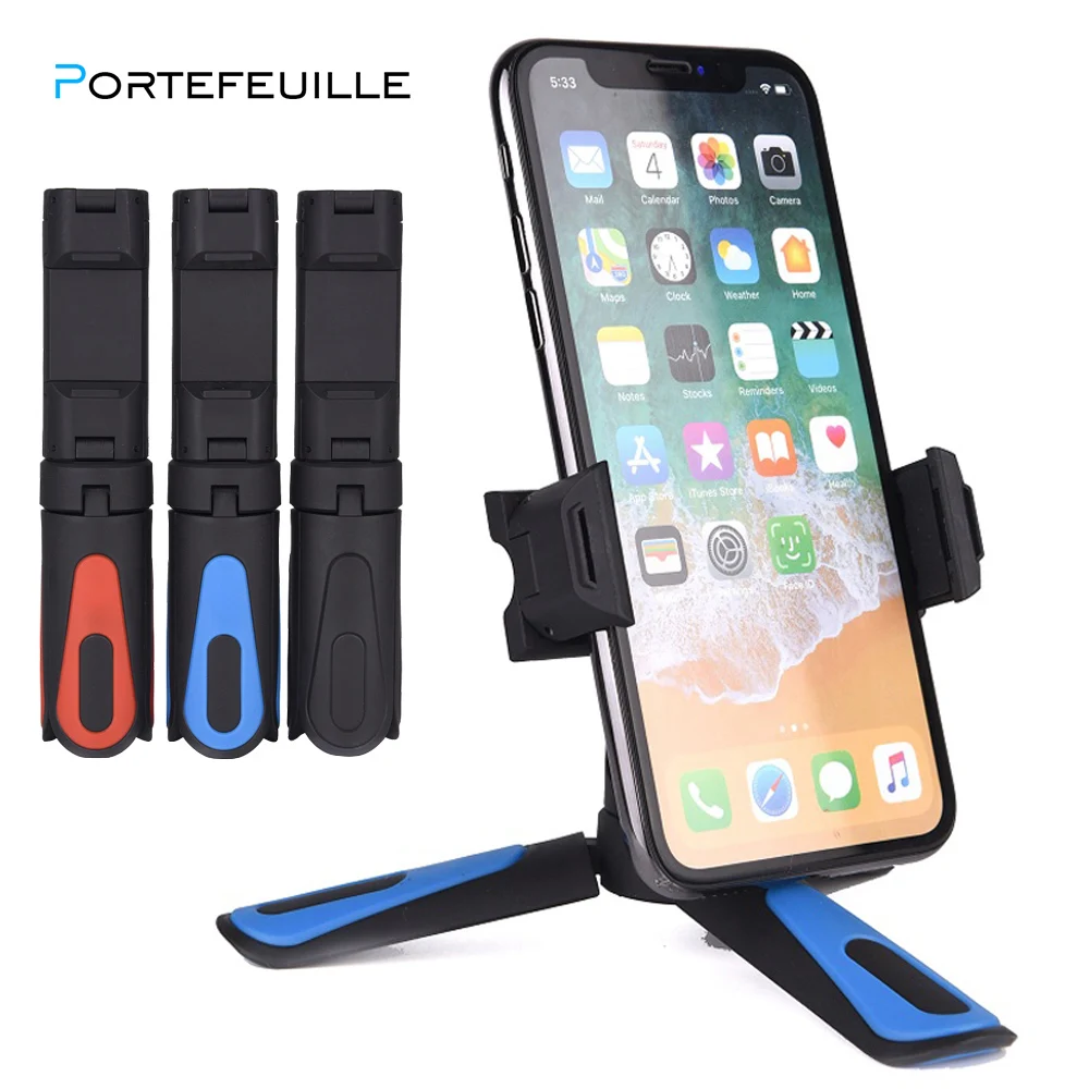 Гибкий мини штатив Protefeuille и подставка для мобильного телефона Iphone легкий