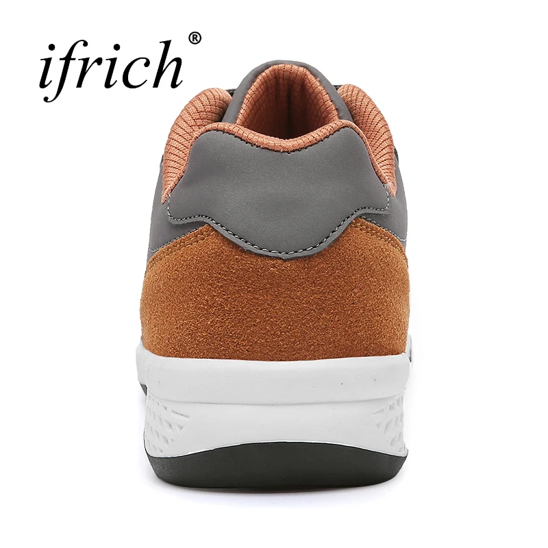 Ifrich/Лидер продаж Мужская обувь для бега на шнуровке цвет синий серый мужские