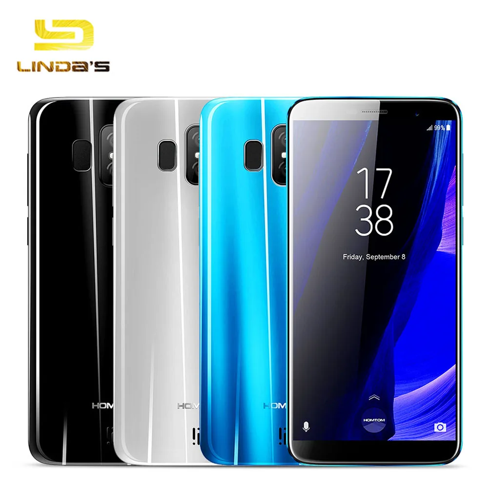 HOMTOM S7 телефон 4 г мобильного телефона Android отпечатков пальцев 5 ''MTK6737 ядра 3 ГБ
