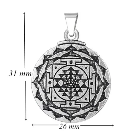 Chakra 3rd Eye индийская богиня для йоги Sri Yantra Wicca подвеска с подвеской на клипсе |